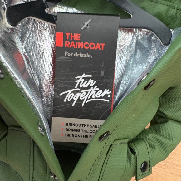 Puffin Drinkwear The Raincoat Insulated Tan Can & Bottle Coozie Green Olive NWT - Picture 6 of 6